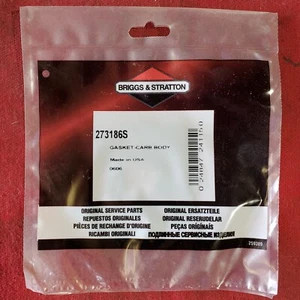 Genuine Briggs & Stratton 273186S Carburetor Body Gasket - Picture 1 of 2