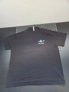 Magnum P.I. Men's Size XL T-Shirt Film Crew Season 4 Black Small Stain - Picture 1 of 6