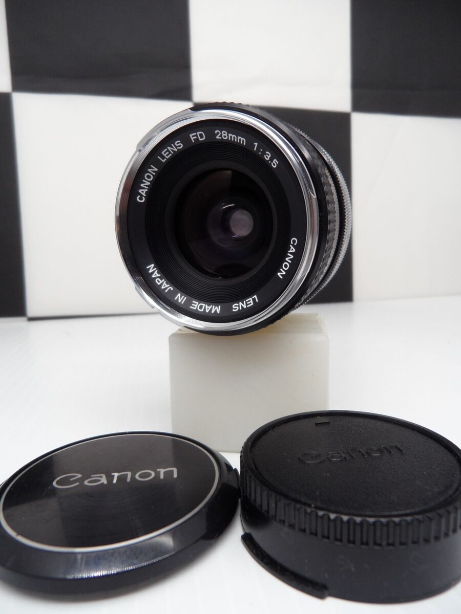 Canon FD f/3.5 Camera Lenses 28mm Focal for sale | eBay Canon FD f/3.5 Camera Lenses 28mm Focal for sale | eBay