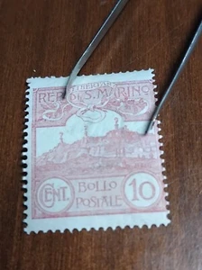 SAN MARINO 1903 VEDUTE 10 CENTESIMI LUSSO +++ - Foto 1 di 1
