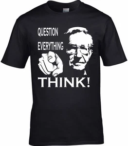 Noam Chomsky Political Thinker Activist  Homage T-Shirt Unique Design Liberal - Picture 1 of 6