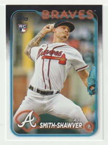 AJ Smith-Shawver RC - Atlanta Braves (Baseball Card) 2024 Topps # 117 Mint - Picture 1 of 1