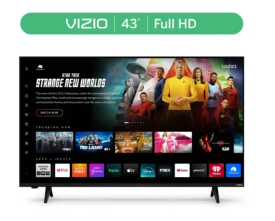 VIZIO 43” Class Full HD 1080p LED Smart TV (New) VFD43M-0804 - Image 1 of 4