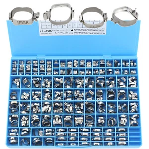 Orthodontic Molar Bands MBT 022 Weld Lingual Sheath Double Convertible Tubes GAC - Picture 1 of 12