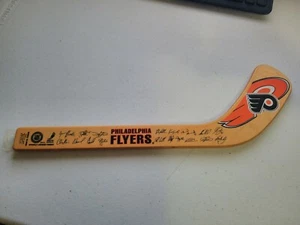 Philadelpha Flyers Souvenir Mini Wood 15" Hockey Stick - Picture 1 of 4