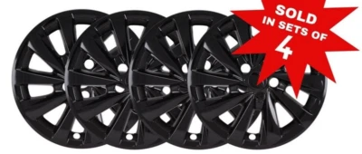 Juego de 4 Tapacubos Recubrimiento Rueda Negro 17" Cubiertas Rueda para Toyota Camry LE 2021-2024 Foto 1 de 4