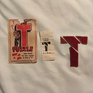 The T-Puzzle 1950 Puzzle Richard Appel #28 - Picture 1 of 3