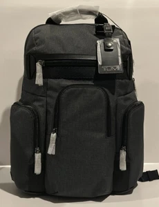 🐼💦 Tumi 🐼💦 Travel Nickerson Top Zip Backpack Bag Grey 🐼 GB00 - Picture 1 of 7