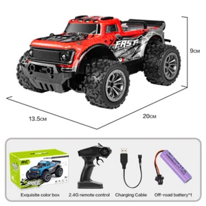 RC Car 1/20 Climbing Car With LED Headlight Remote Control Off Road Vehicle - Picture 1 of 17