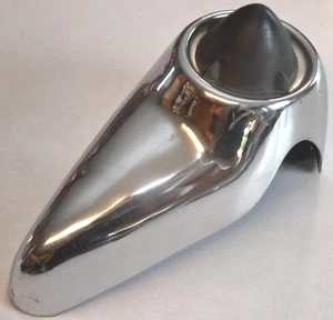 Protector de parachoques delantero derecho Ford Galaxie 1963 con almohadilla de goma y herrajes, fabricante de equipos originales usado - Imagen 1 de 5