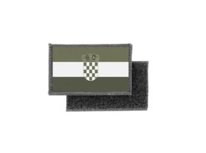 Aufnäher patch aufbügler gedruckt flaggen tarn fahne tactical kroatien - Picture 1 of 1