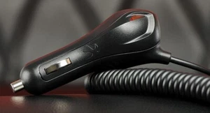 Luxmo Motorola Nextel 800mAh Mini-USB Car Charger for RAZR V3 KRZR i425 - Picture 1 of 13