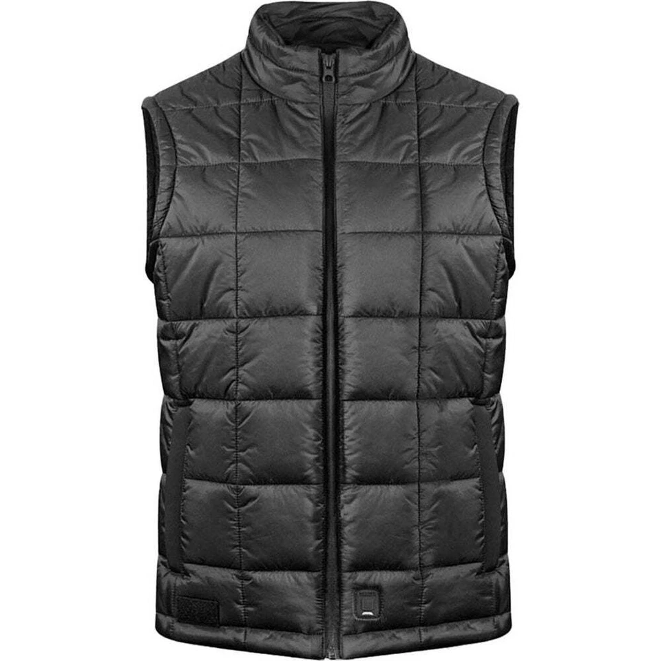 Racer District Motorcycle Motorbike Sleeveless Heated Gilet Black - Image 1 of 4
