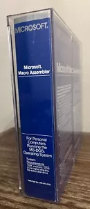 UNTESTED RARE VTG 1985 Microsoft Macro Assembler 4.0 Disk, Manual, Literature - Picture 1 of 24