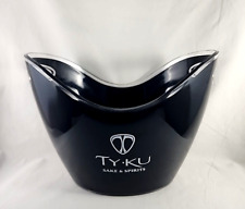 Ty-Ku Sake Spirit Promotional Advertising Ice Bucket Wine Cooler Bar Man Cave