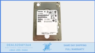 Toshiba HDEBC01GEA51 2.5" 600GB 10K SAS 6Gbs Dell R610 R620 R630 R710 R720 R730 - Image 1 of 2