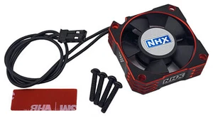NEW NHX 35mm Alum Case High Speed 21000 RPM Cooling Fan -Red/BK FREE US SHIP - Picture 1 of 4