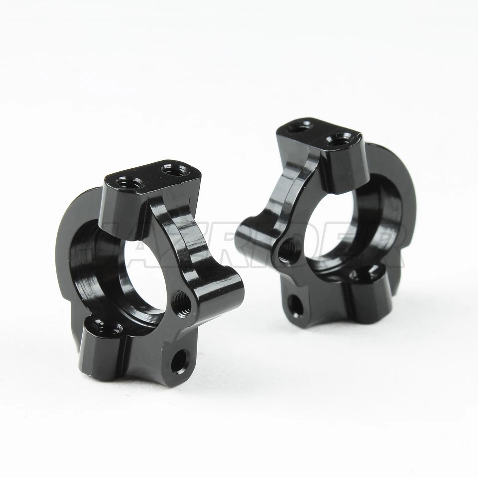 Jazrider Aluminum C-Hub Caster Block (Black) For Tamiya XV01/DB01/TRF503/TRF502X - Image 1 of 1