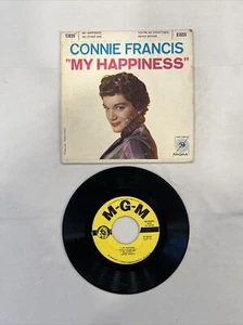 Connie Francis,MGM X1655,"My Happiness"US,7" EP with P/C,1958 pop classic, - Picture 1 of 12