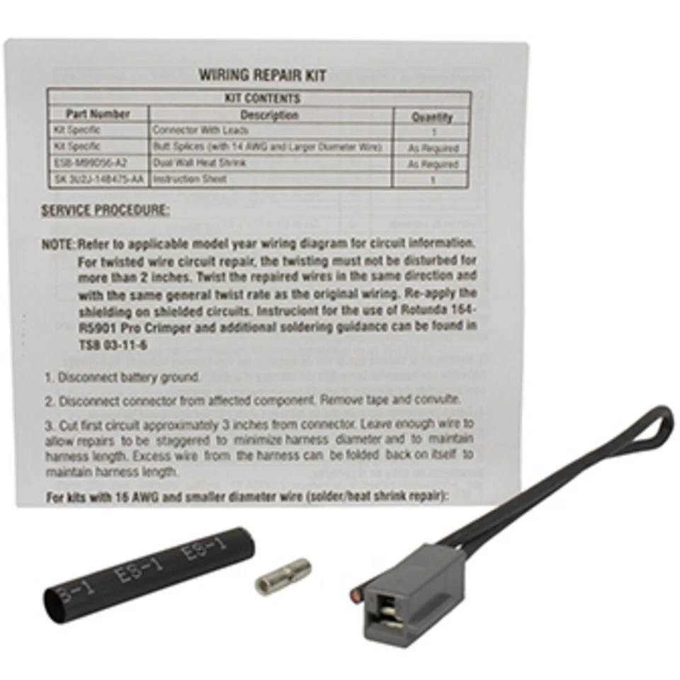 WPT-352 Motorcraft Third Brake Light Harness for E350 Van E450 E550 Coupe Escape - Image 1 of 1