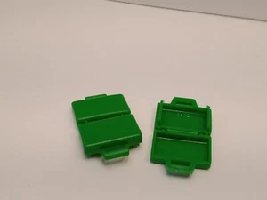 New LEGO Briefcase Miniature 2 Minifigure Tool Green Minfig  Purse Office Case - Picture 1 of 1