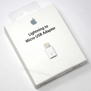 NEW Genuine Apple Lightning to Micro USB Adapter A1477 - Picture 1 of 3