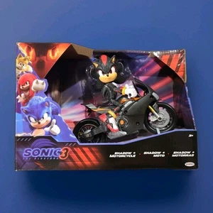 Sonic The Hedgehog 3 Movie Shadow 5" and Motorcycle MOTORRAD Toy JAKKS PACIFIC - Bild 1 von 4