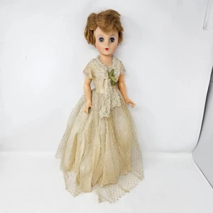 Vintage 19" Doll Twist Waist Eyeshadow 19" No Markings - Picture 1 of 15