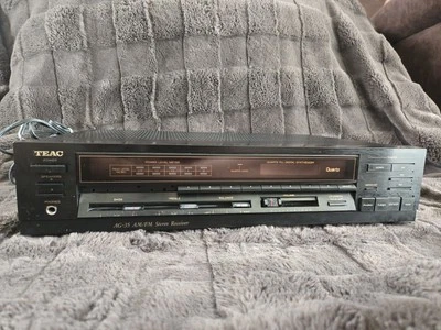 Teac AG-35 AM/FM Stereo Receiver Phono Input *Turns on- Untested*  - Image 1 of 4