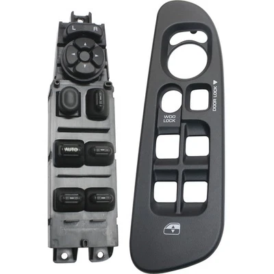 Kit Interruptor Ventana Para 02-05 Dodge Ram 1500 2500 3500 4 Puertas Delantera Izquierda - Bisel Foto 1 de 4
