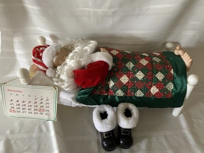 Telco Motion-ettes Dormir Ronquidos Santa Animado Grande Navidad ¡FUNCIONA! Foto 1 de 4