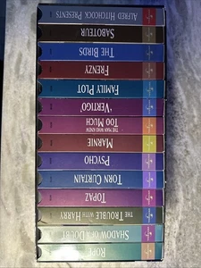 The Alfred Hitchcock Collection Centennial Celebration 14 VHS Box Set - Picture 1 of 8