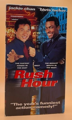 Rush Hour VHS 1999 Jackie Chan Chris Tucker **Buy 2 Get 1 Free** Foto 1 de 3
