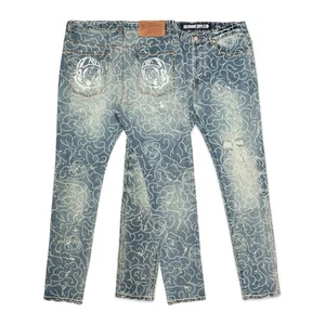 Pantalones de mezclilla ajustados Billionaire Boys Club BBC usados - Imagen 1 de 13