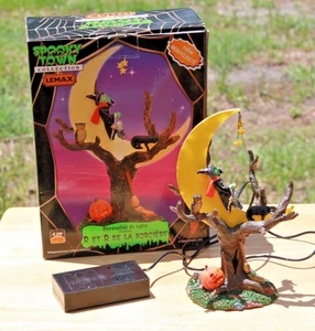 Lemax Spooky Town Witch's R & R Lighted Table Accent Tested. - Picture 1 of 15
