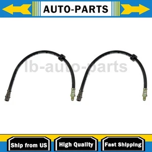 2x Brake Hose Front For 1996-1999 BMW M3 3.2L 2000-2002 BMW Z3 3.2L - Picture 1 of 5