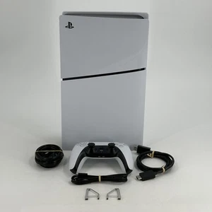 Sony PlayStation 5 Slim Disc Edition Console 1TB w/ Controller/HDMI - Excellent - Picture 1 of 7