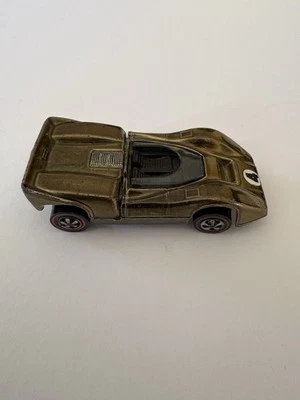 OWNER ORIGINAL HOT WHEELS REDLINE 1968 OLIVE HK McLaren M6A LIMPO - Imagem 1 de 4