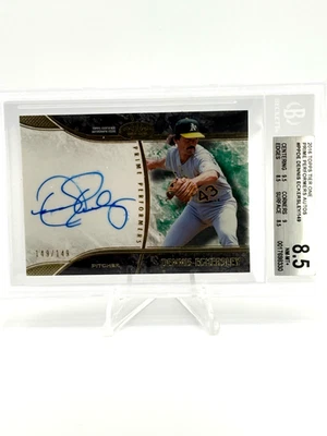 Dennis Eckersley - 2016 Topps Tier One, Prime Performers - Auto 149/149 - A's - Image 1 of 4