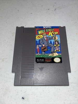 Wall Street Kid - Juego NES Nintendo 1990 - Solo carrito - ¡PROBADO! Foto 1 de 4