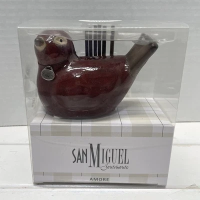 NEW San Miguel Sentiments Diffuser Set Red Bird With Love Necklace - Image 1 of 4