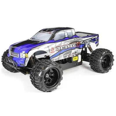 Redcat Rampage XT Offroad Monster Truck - 1:5 Gas Powered RC Truck Blue RER03145 - Image 1 of 4