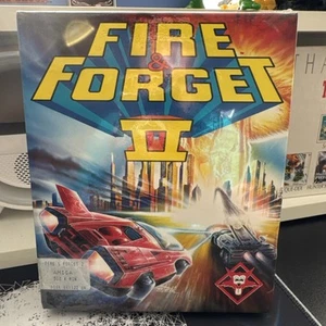 💾Amiga -🔥 Fire& Forget 2 Game By Titus ----🆕 BNIB--Very Rare 1990-see descrip - Picture 1 of 7