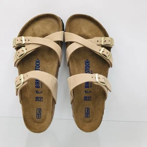 Birkenstock Franca Weichbettung - Sandcastle Nubuk Damen EU 38 normale Passform - Bild 1 von 12
