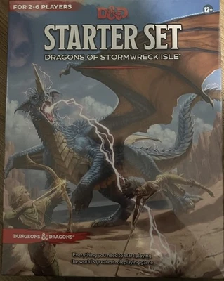 Dungeons and Dragons Dragons of Stormwreck Isle Starter Set Game 2-6 Players New - Image 1 of 2