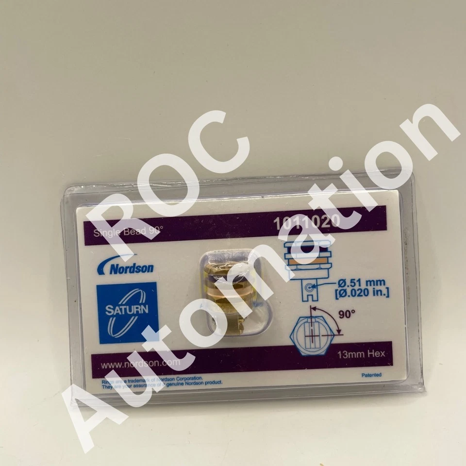 Nordson 1011020 Right Angle Nozzle 13mm Hex