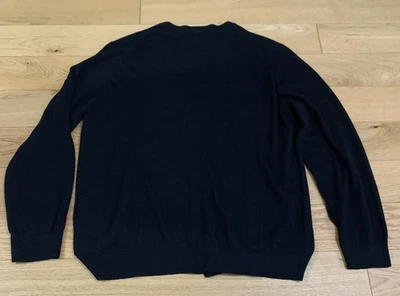 C&A Merino Extra Fine Strickjacke  Lana Pullover Gr.XXL schwarz Cartigan Herren - Bild 1 von 4