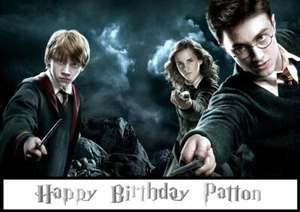 Harry Potter Edible Cake Topper Decoration - Picture 1 of 1