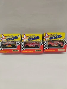 3 Matchbox Racing Super Star Texaco Havoline #28 McDonald’s #94 Lipton Tea #74 - Picture 1 of 6