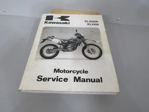 1993-1996 KAWASAKI KLX250R KLX250 OEM FACTORY SERVICE MANUAL 99924-1165-03 - Bild 1 von 4